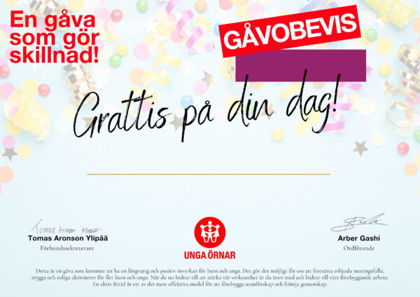 Grattis på din dag!
