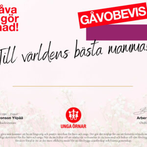 Till mamma!